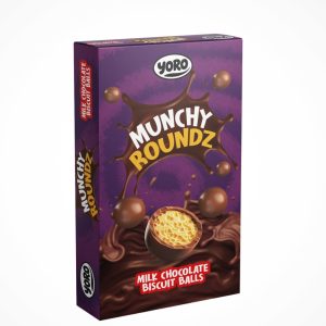 Munchy Roundz – Milk Chocolate Biscuit Balls